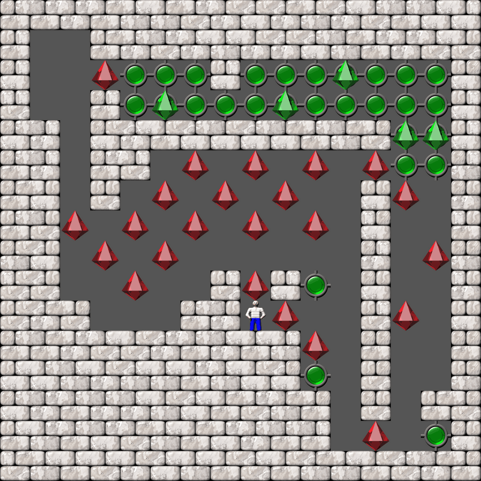 Sokoban Bugs Collection 138 level 6